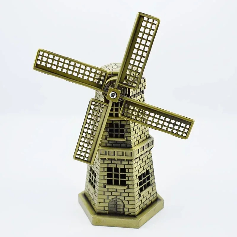 Home Office Architecture - Metal World Famous Building Architecture Model
