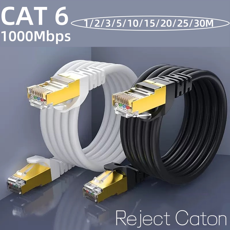 Home Office Programmer - 1/2/3/5/10/15/20/25/30M CAT6 Ethernet Cable Network Cable