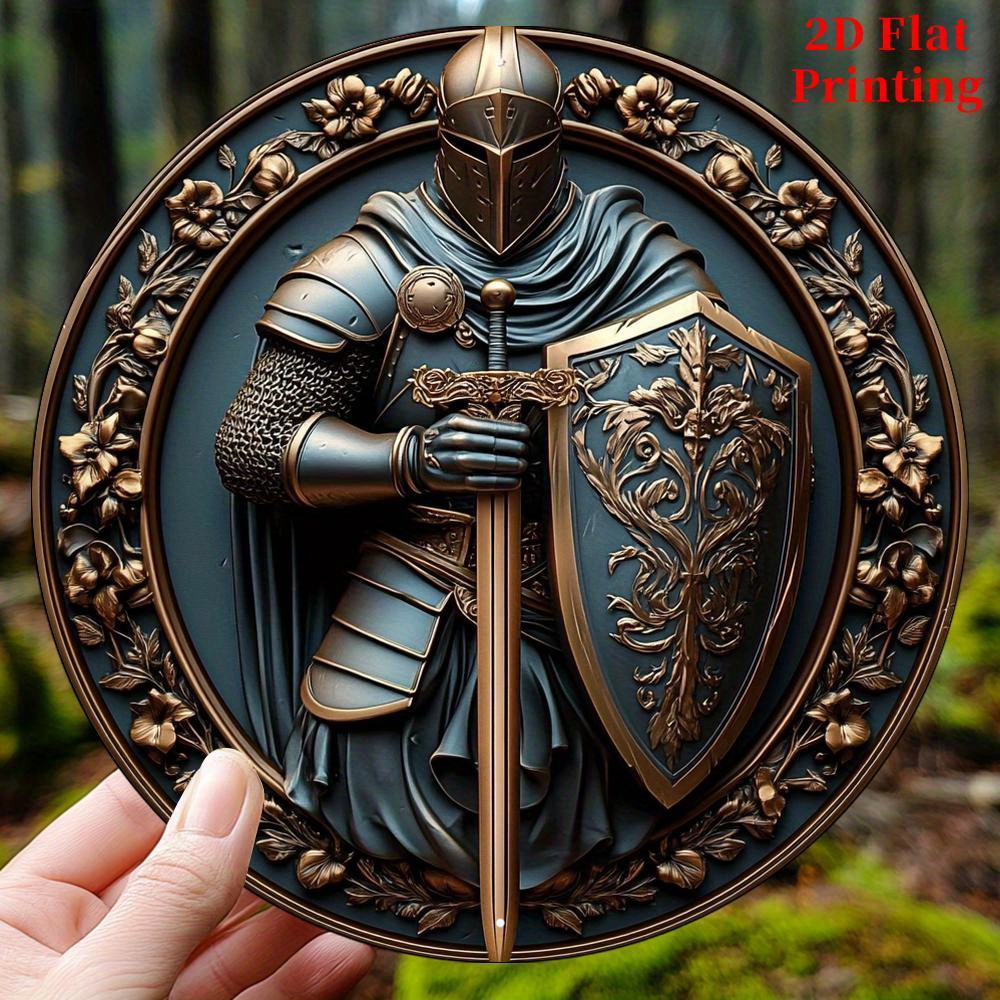 Home Office Vivo - VIVO Aluminum Knight Sword Shield Wall