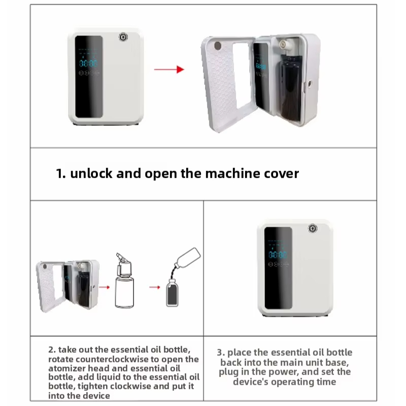 Home Office Programmer - 500ml Smart Aroma Diffuser with App