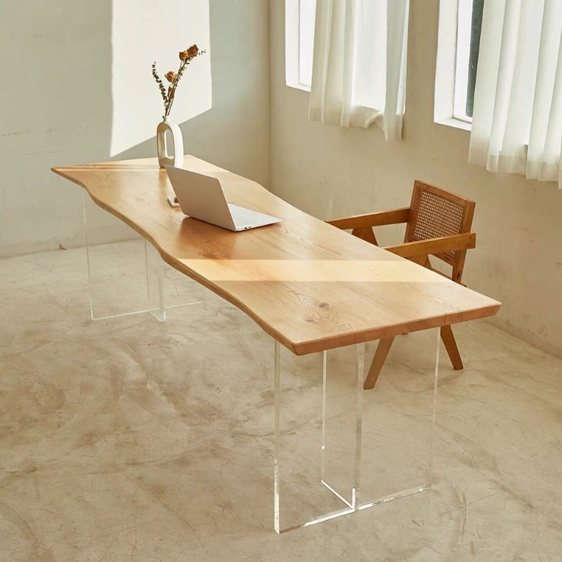 Nordic Solid Wood Acrylic Floa - Free Home Office 评论和价格