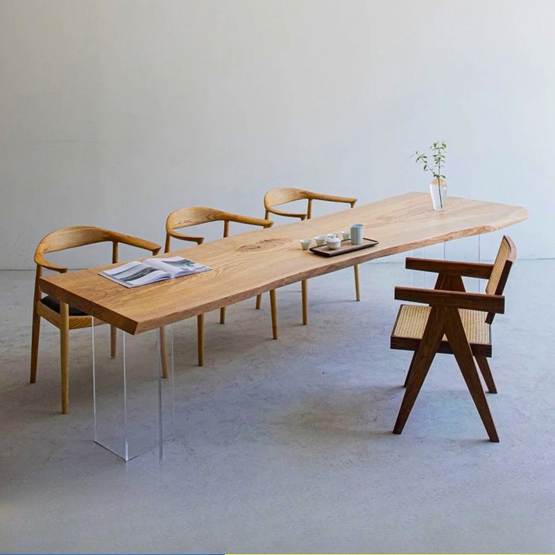 Nordic Solid Wood Acrylic Floa - Free Home Office 评论和价格