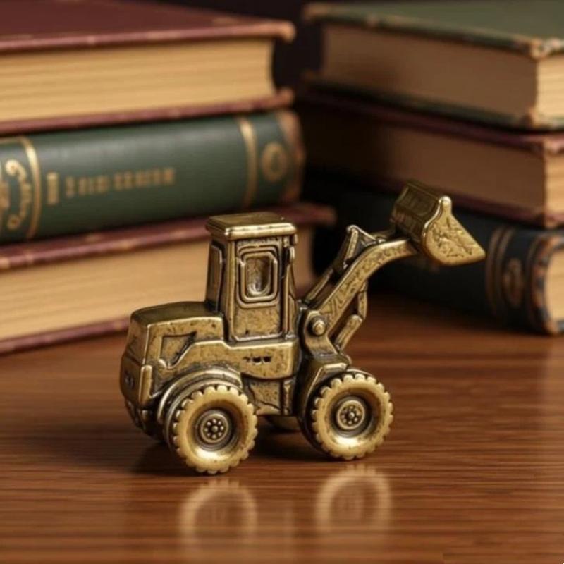 Brass Tank Bulldozer Statue Ar - Home Office Architecture 评论和价格