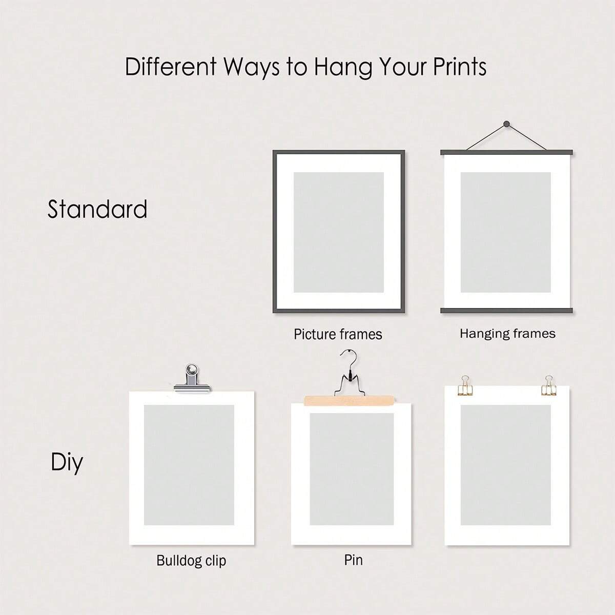 4/5/6pcs Custom Canvas Printin - Home Office Photos 评论和价格