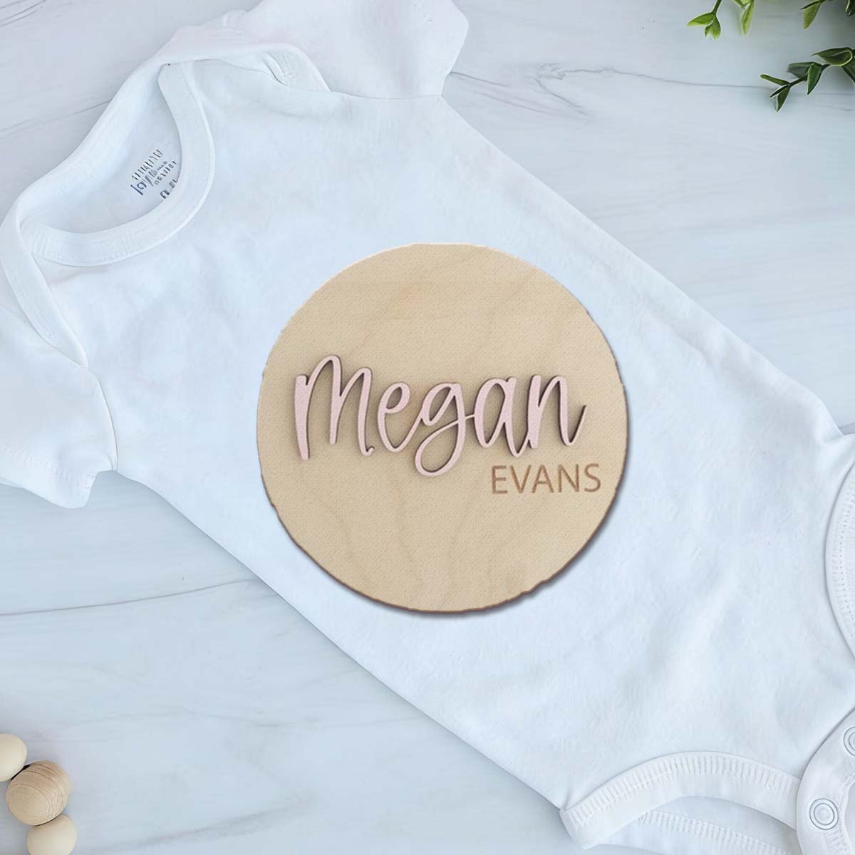 1Pc Custom Wooden Name Plate f - Home Office Room 评论和价格
