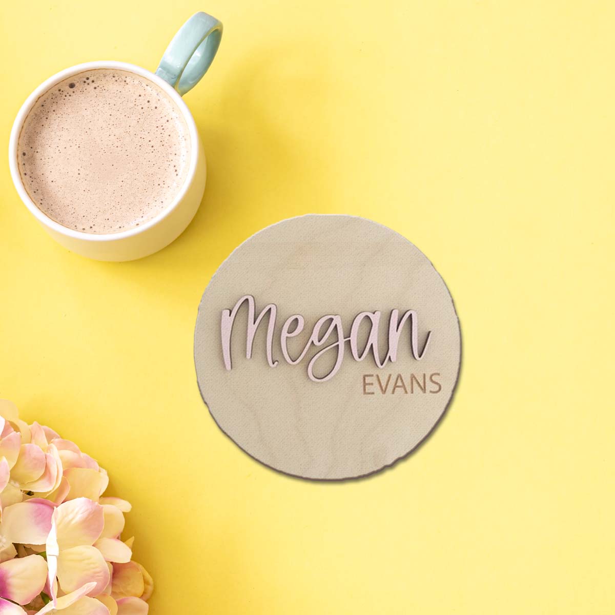 1Pc Custom Wooden Name Plate f - Home Office Room 评论和价格