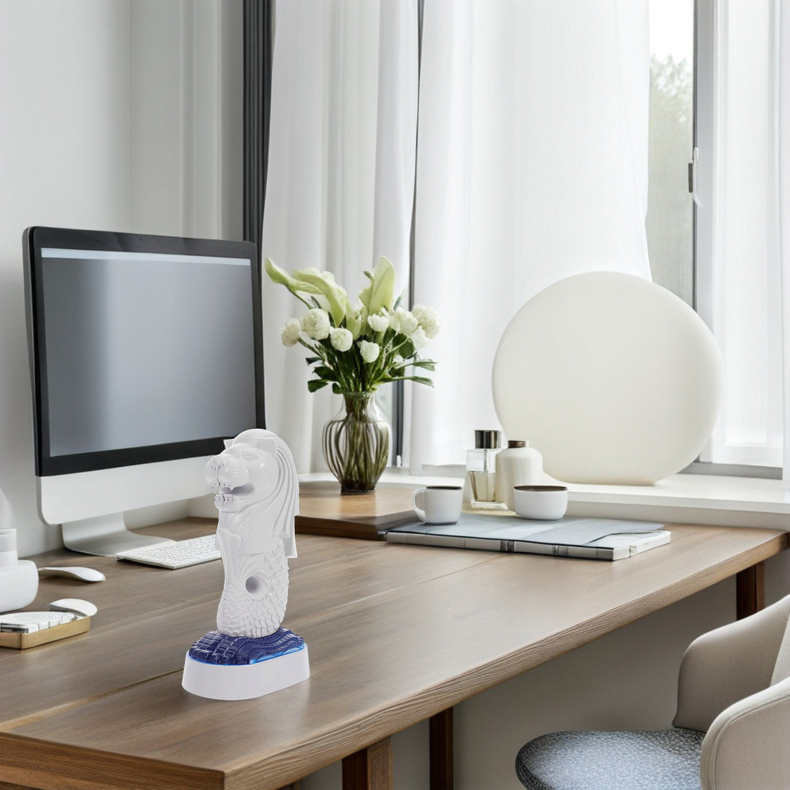 Singapore Merlion Tabletop Lio - Home Office Architecture 评论和价格