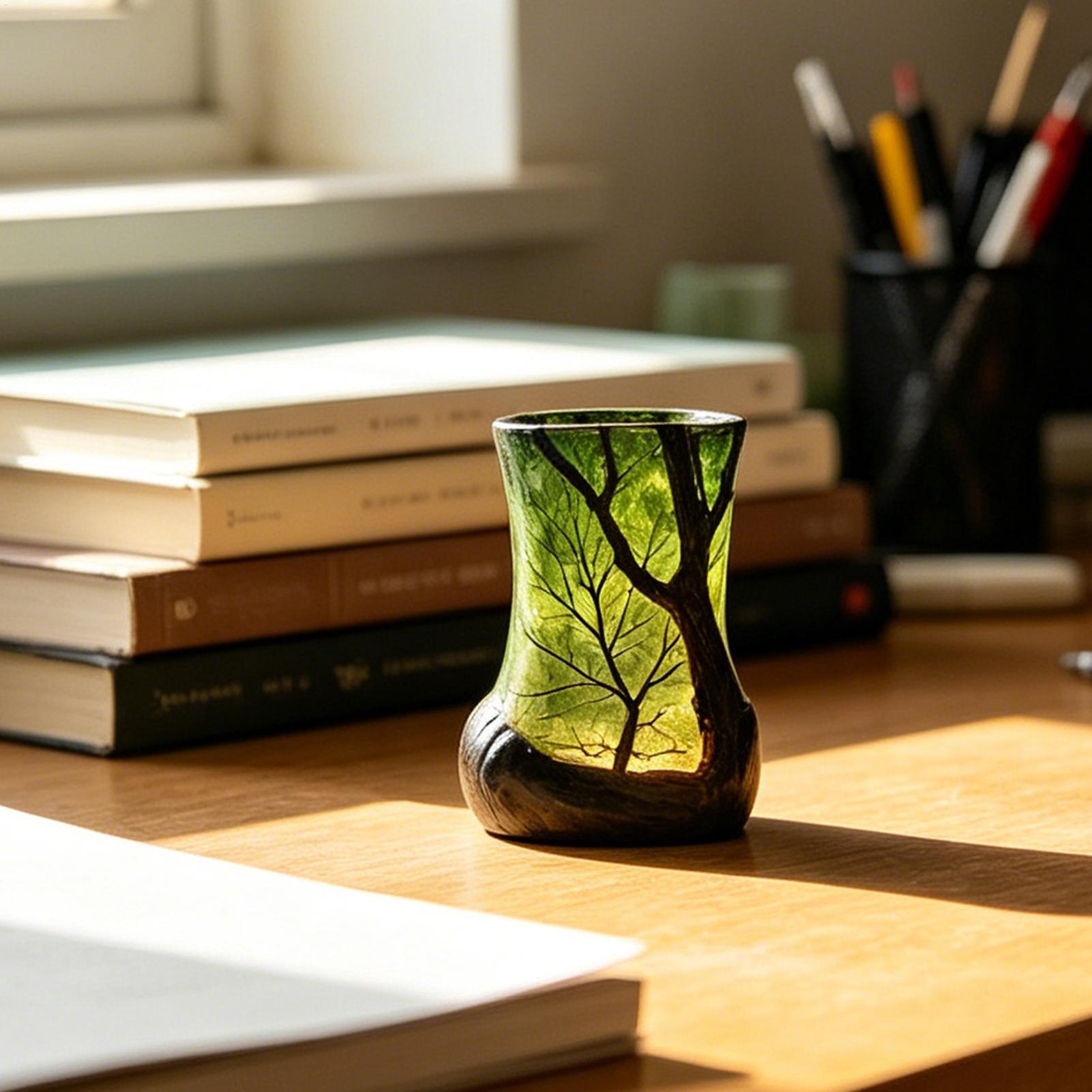 Bedside Table Lamp Forest Nigh - Home Office Room 评论和价格