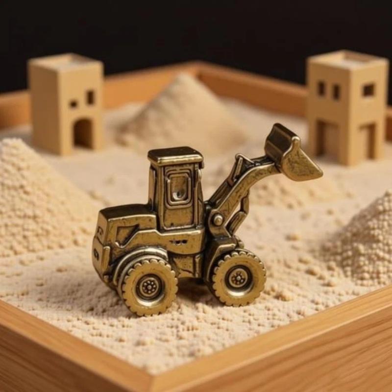 Brass Tank Bulldozer Statue Ar - Home Office Architecture 评论和价格