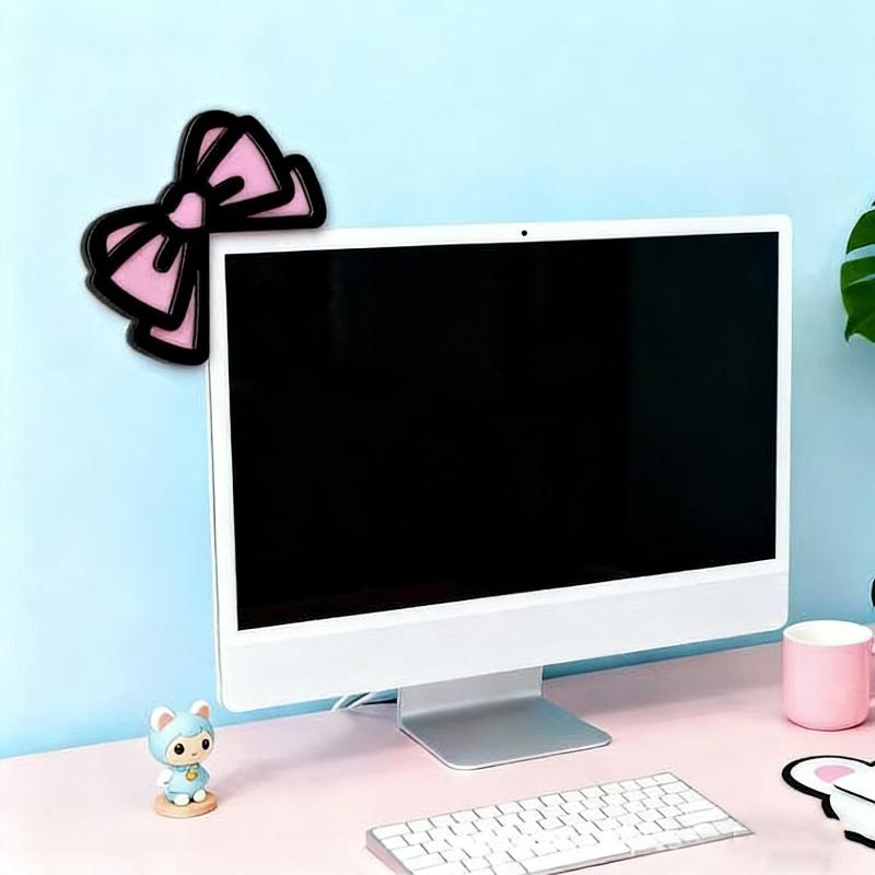 New 1/2Pcs Wooden Bowknot PC A - Home Office Programmer 评论和价格