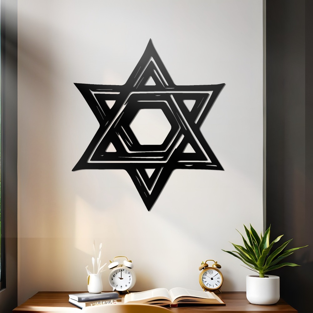 CIFBUY Iron Wall Art Star of D - Free Home Office 评论和价格