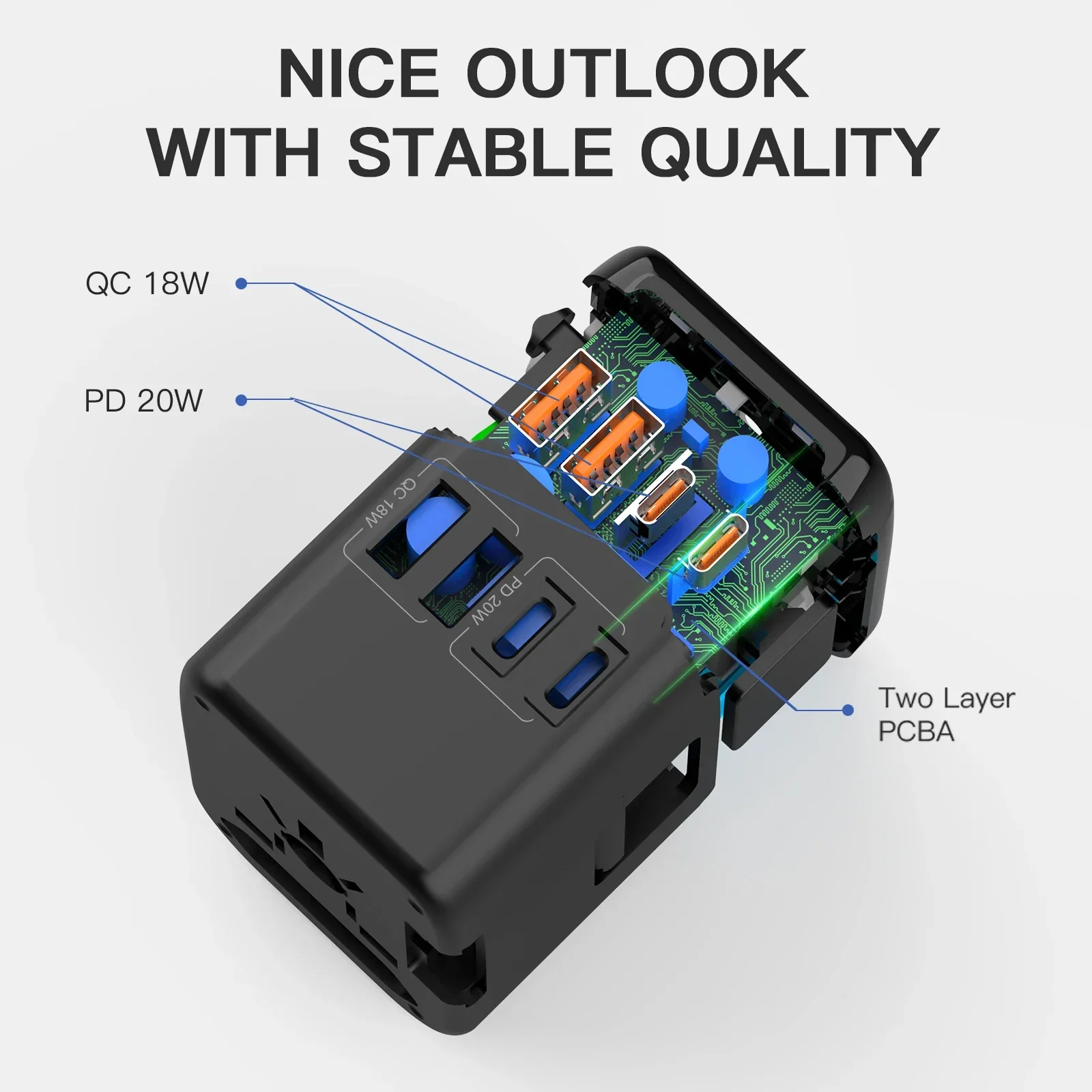 45W Smart Overload Protection  - Home Office Vivo 评论和价格