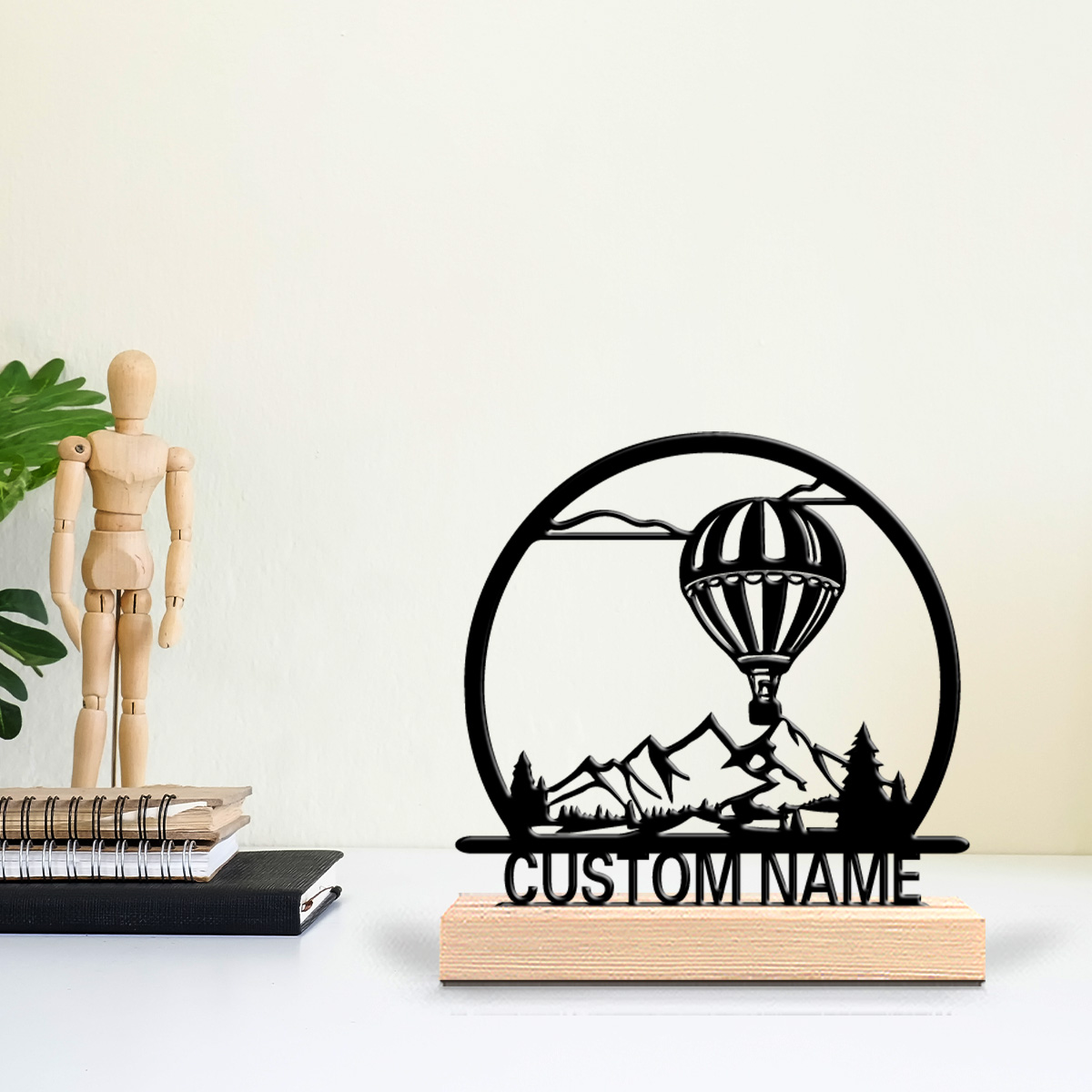 1pc Hot air balloon Customized - Home Office Room 评论和价格