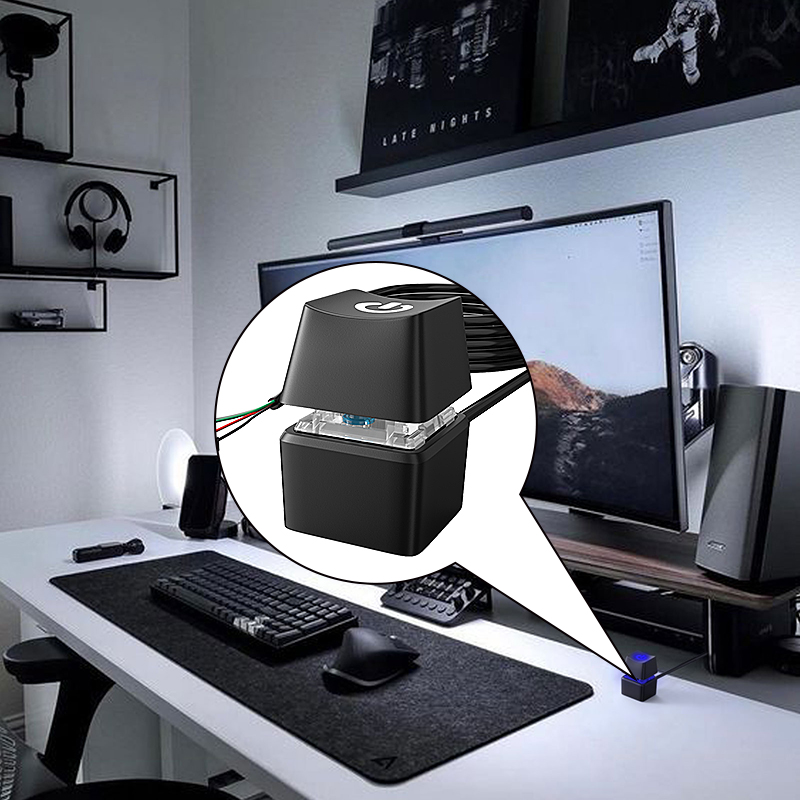 1.8m LED Push Button Computer  - Home Office Programmer 评论和价格