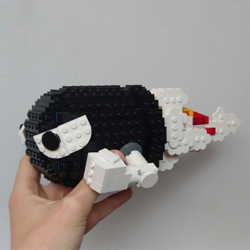 269pcs MOC Bullet Bill Display - Home Office Architecture 评论和价格