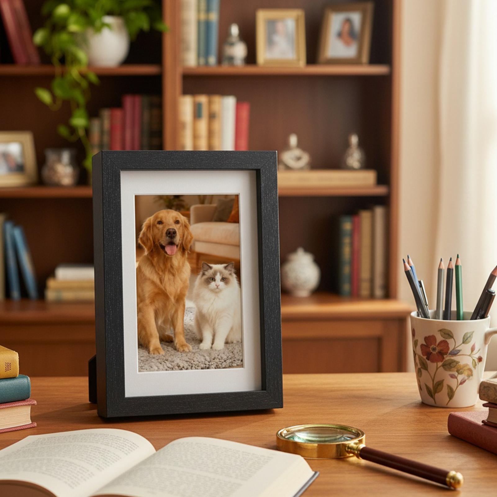 Portable Photo Frame Spacious  - Home Office Passport 评论和价格