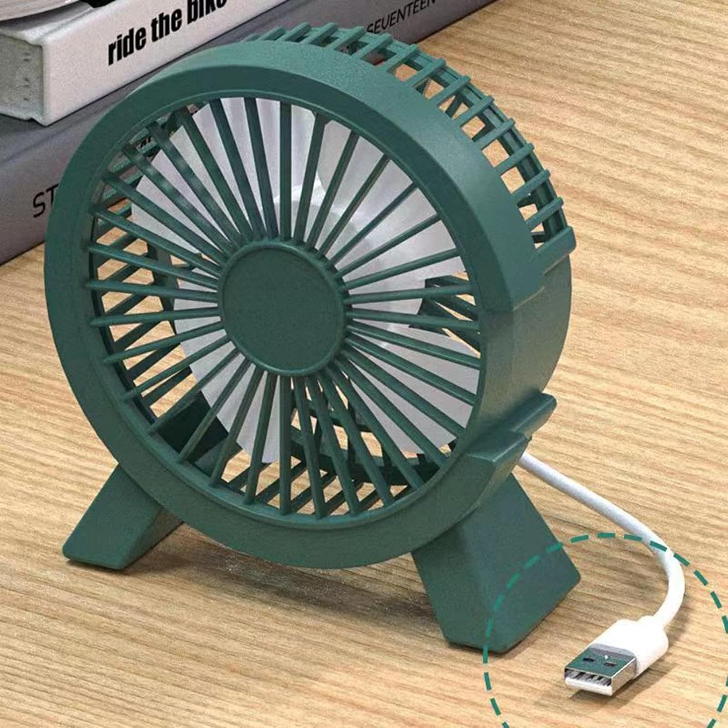 Mini USB Rechargeable Table Fa - Home Office Programmer 评论和价格