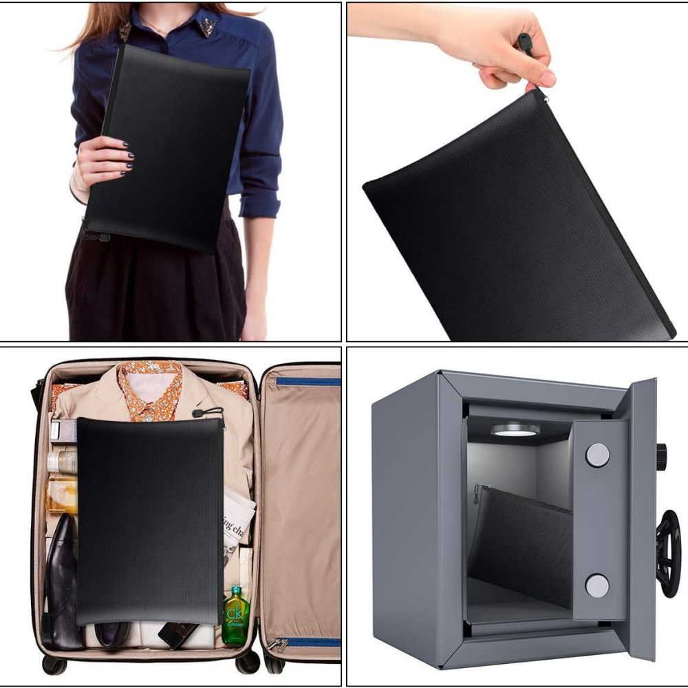 Fireproof Document Bag Waterpr - Home Office Passport 评论和价格