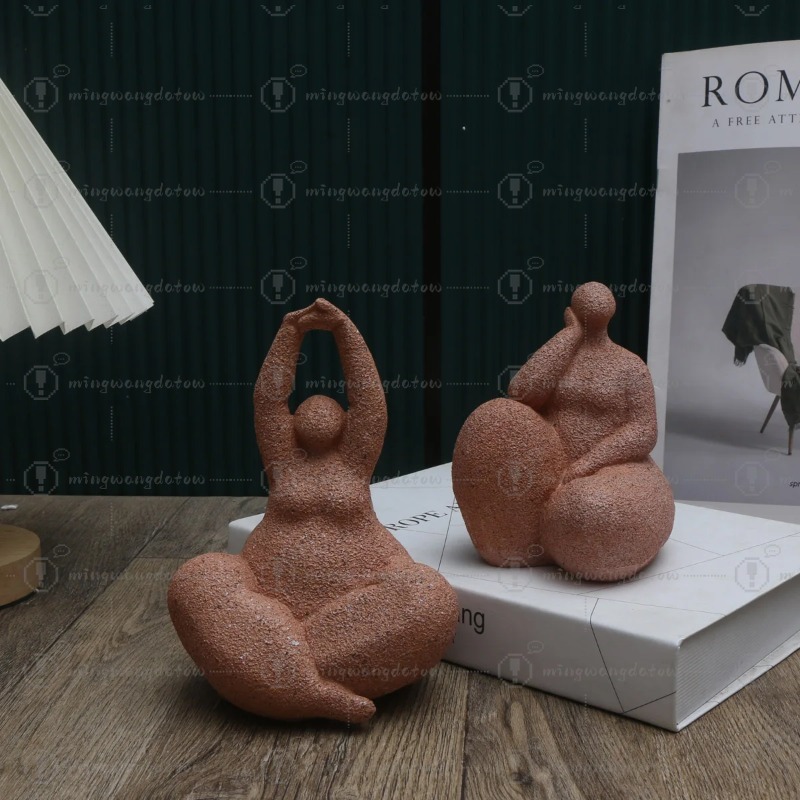 1pc, Sandstone Resin  Chubby W - Home Office Room 评论和价格