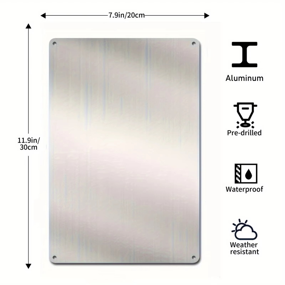 Customized Aluminum Metal Sign - Home Office Photos 评论和价格