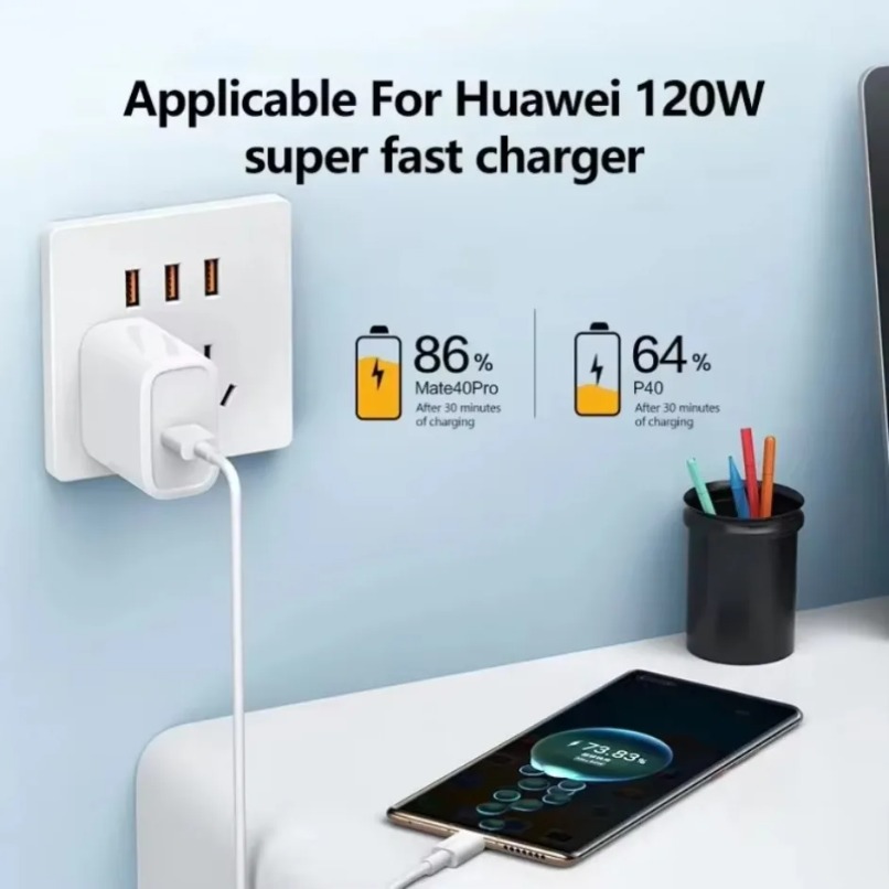 120W Super Fast Charging Cable - Home Office Vivo 评论和价格