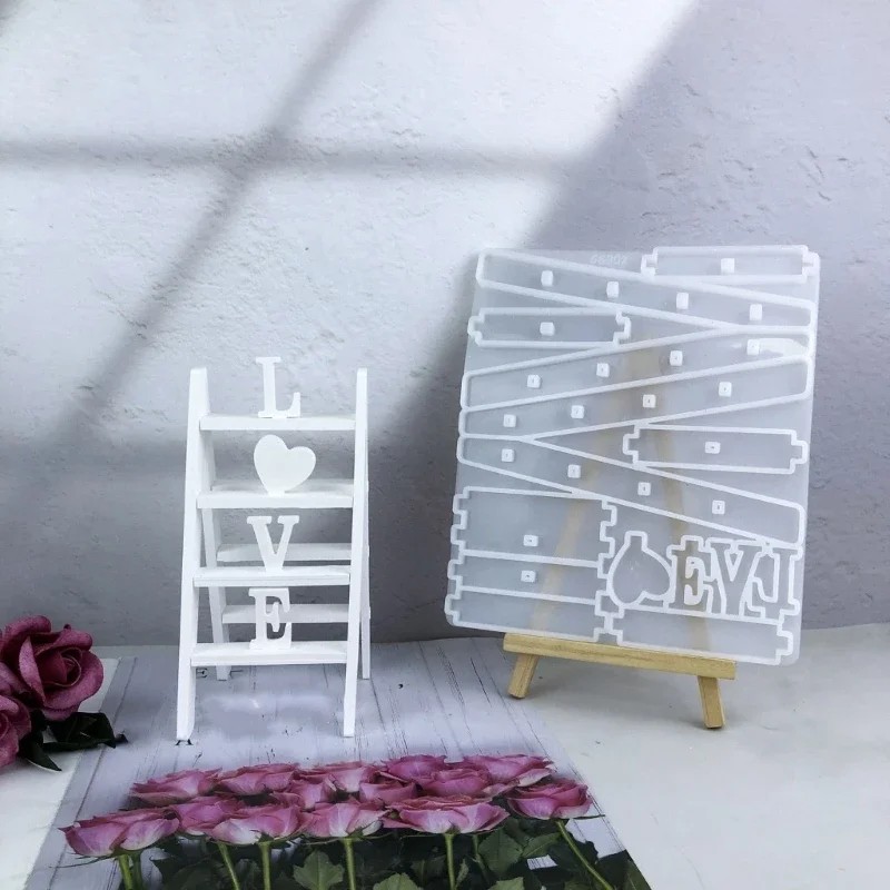1set diy silicone ladder mold  - Home Office Architecture 评论和价格