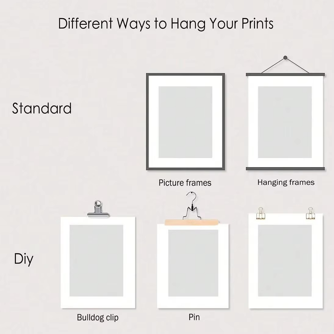 6pcs/set Custom Canvas Printin - Home Office Photos 评论和价格