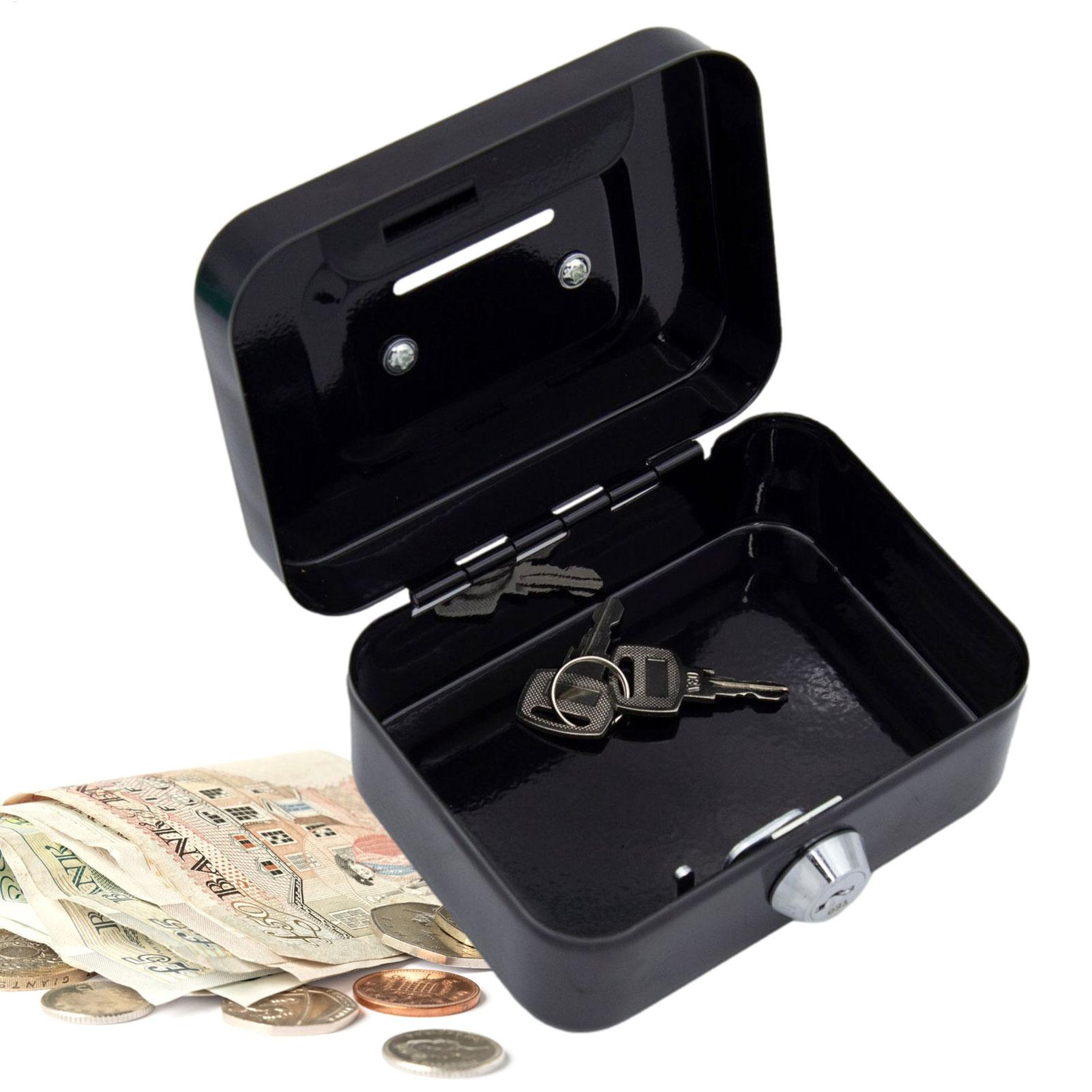 Mini Metal Safe Lock Box Porta - Home Office Passport 评论和价格