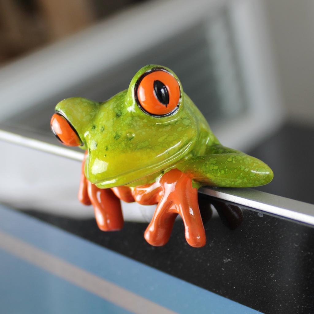 Resin Creative 3D Craft Frog D - Home Office Programmer 评论和价格