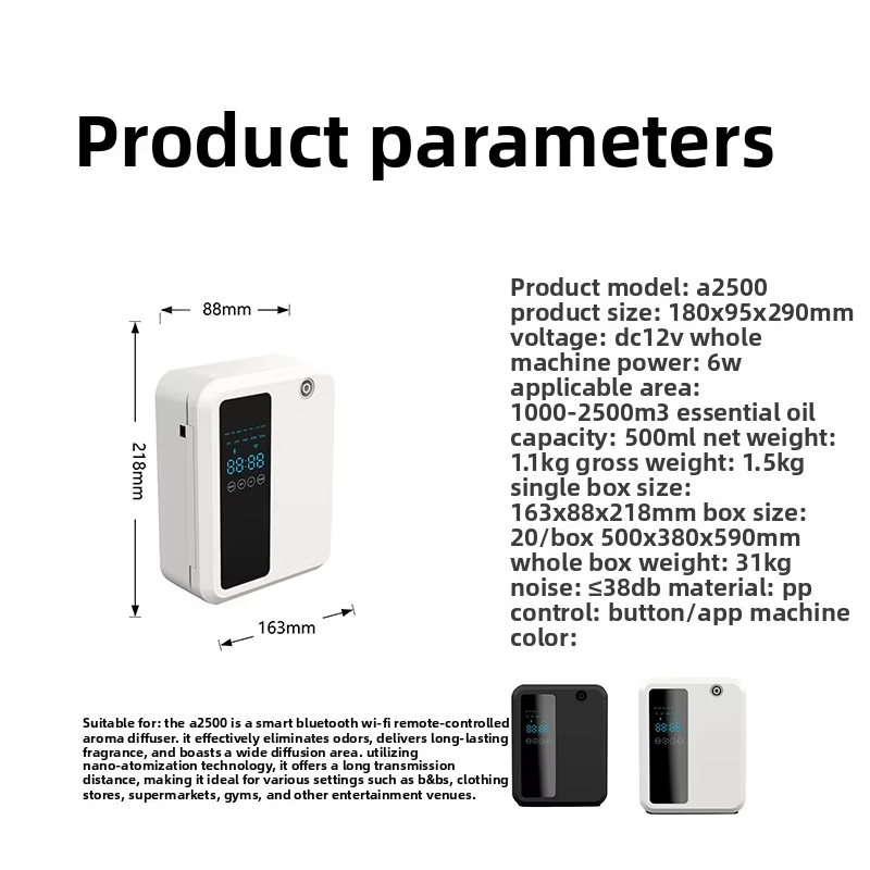 500ml Smart Aroma Diffuser wit - Home Office Programmer 评论和价格