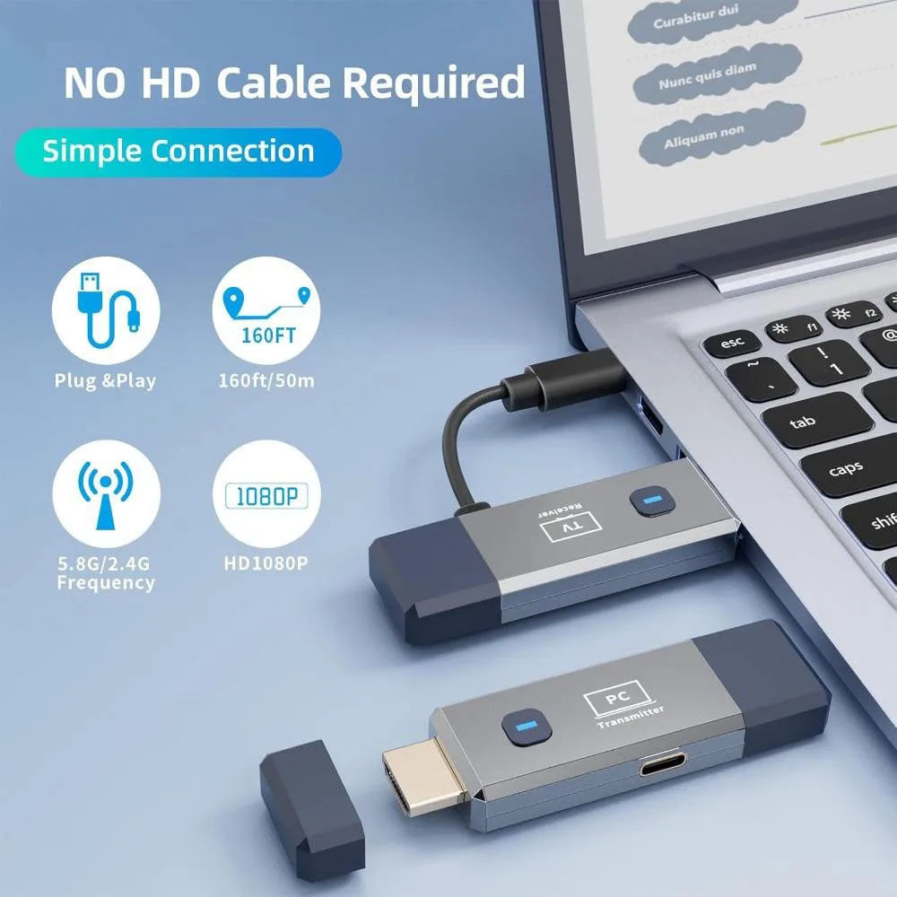 50M Long Range 1080P Wireless  - Home Office Programmer 评论和价格