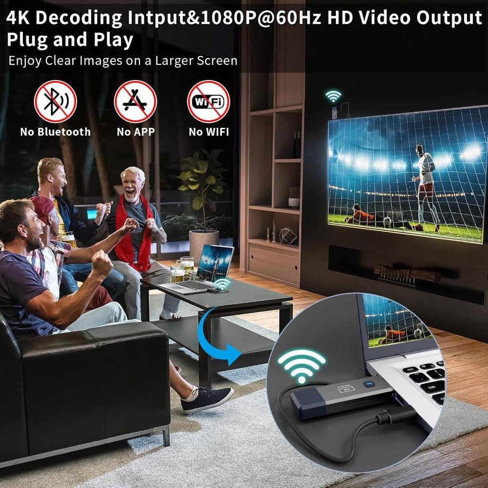 50M Long Range 1080P Wireless  - Home Office Programmer 评论和价格