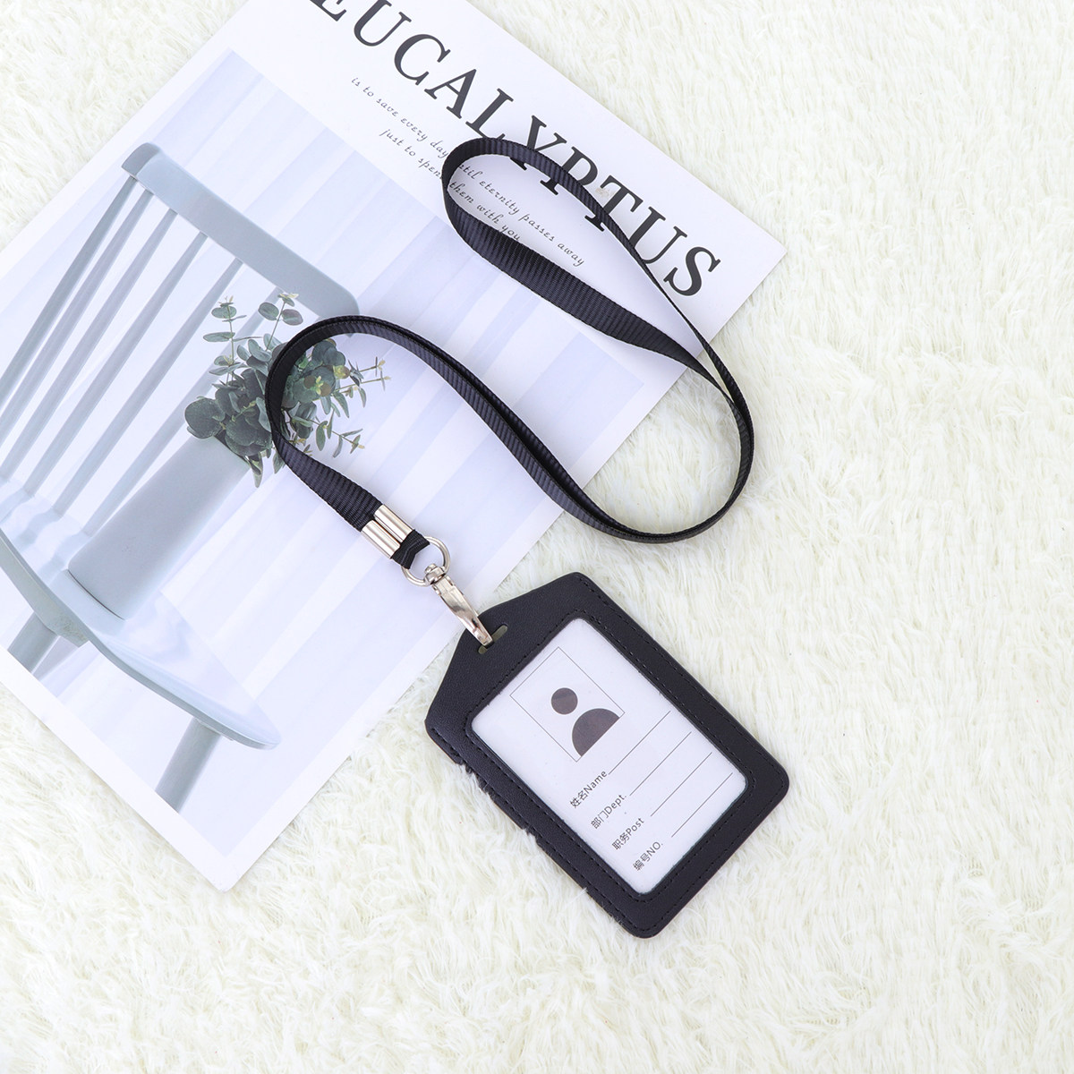 2Pcs Premium Badge Holder Wate - Home Office Passport 评论和价格