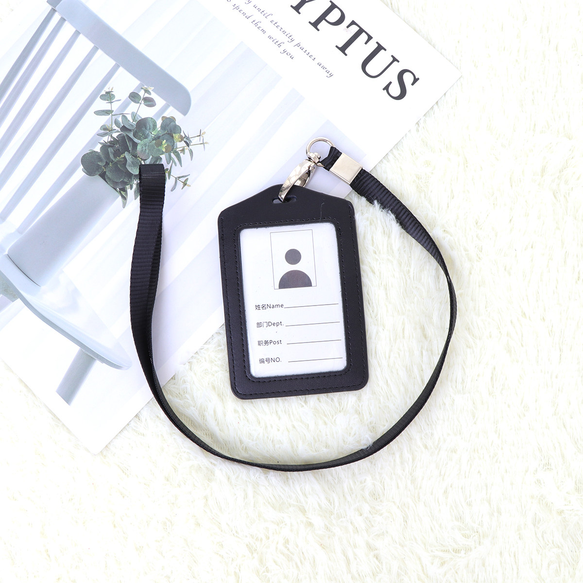 2Pcs Premium Badge Holder Wate - Home Office Passport 评论和价格